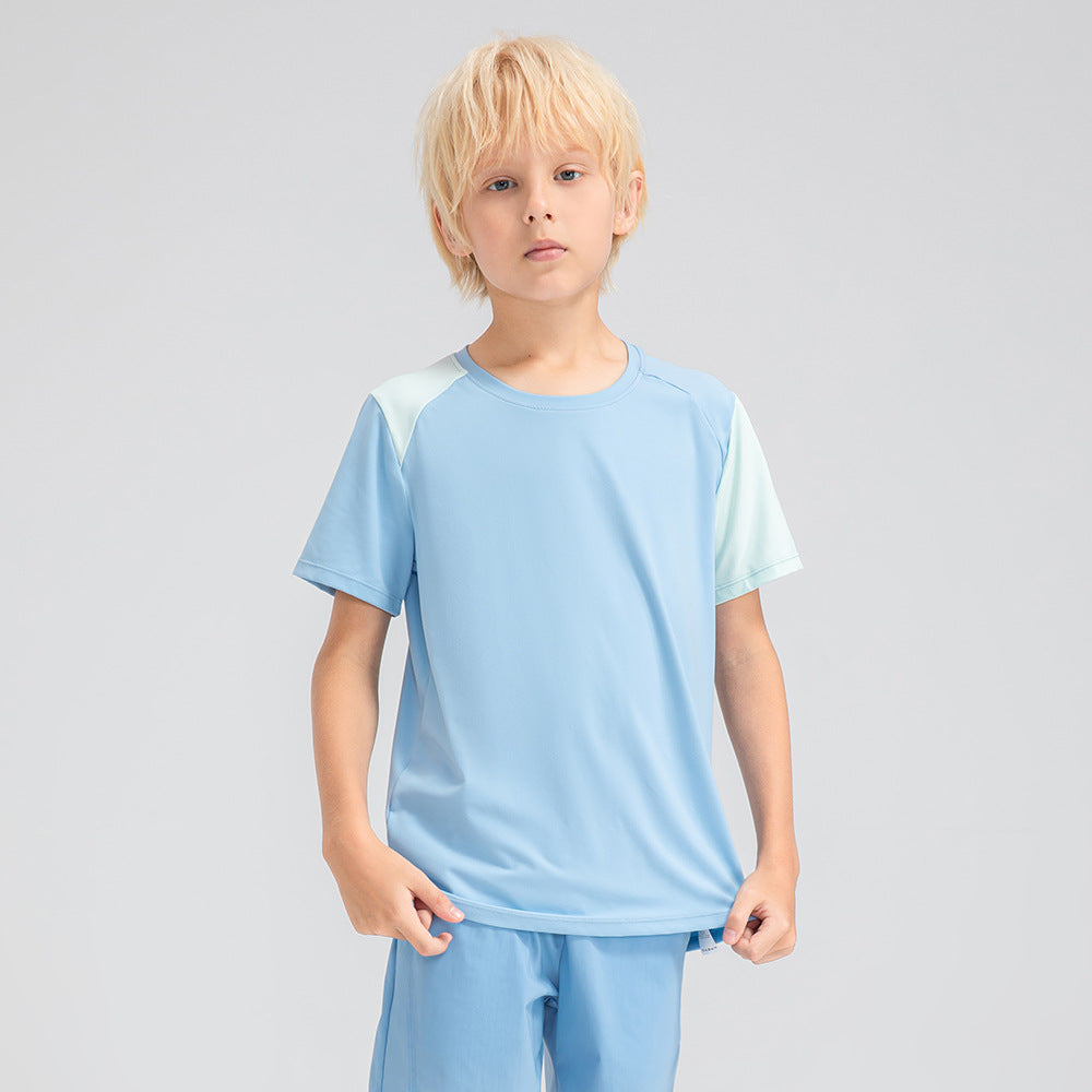 Drenge Funktions-T-shirt med hurtig-tørrende teknologi og åndbarhed Stilla