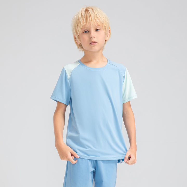 Drenge Funktions-T-shirt med hurtig-tørrende teknologi og åndbarhed Stilla