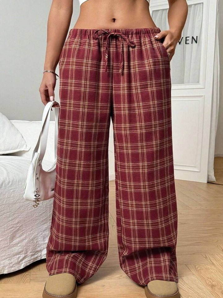 Dame Ternede Fritidsbukser med elastisk talje og snøre Stilla