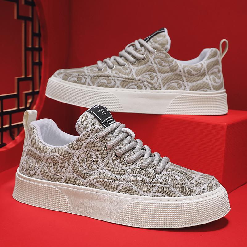 Femme Kunstnerisk Mønstrede Sneakers Stilla