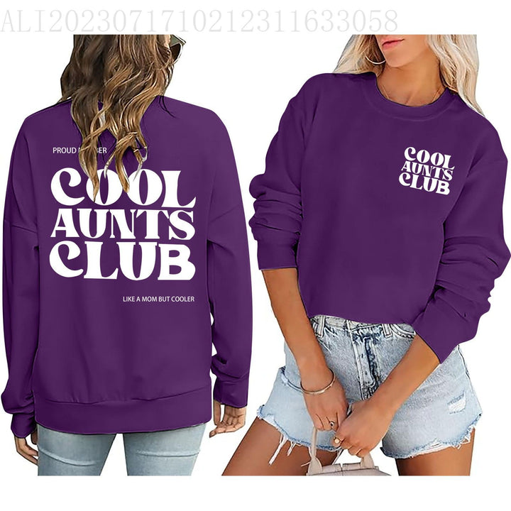 Kvindernes sweatshirts med cool klubmotiv Stilla
