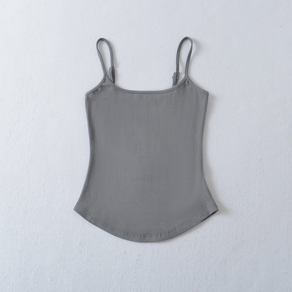 Dame tanktop i åndbart strækmateriale med fin pasform Stilla