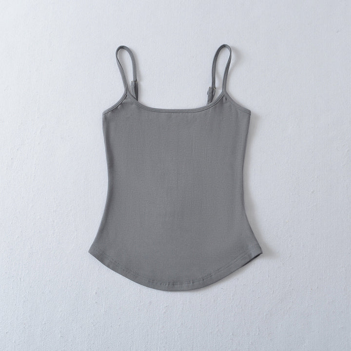 Dame tanktop i åndbart strækmateriale med fin pasform Stilla