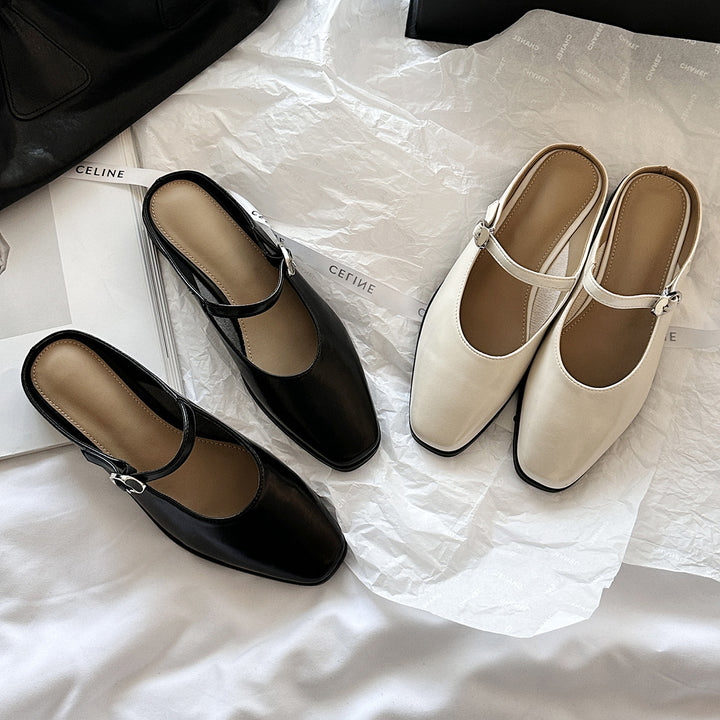 Femme Elegante Slingback Sko Stilla