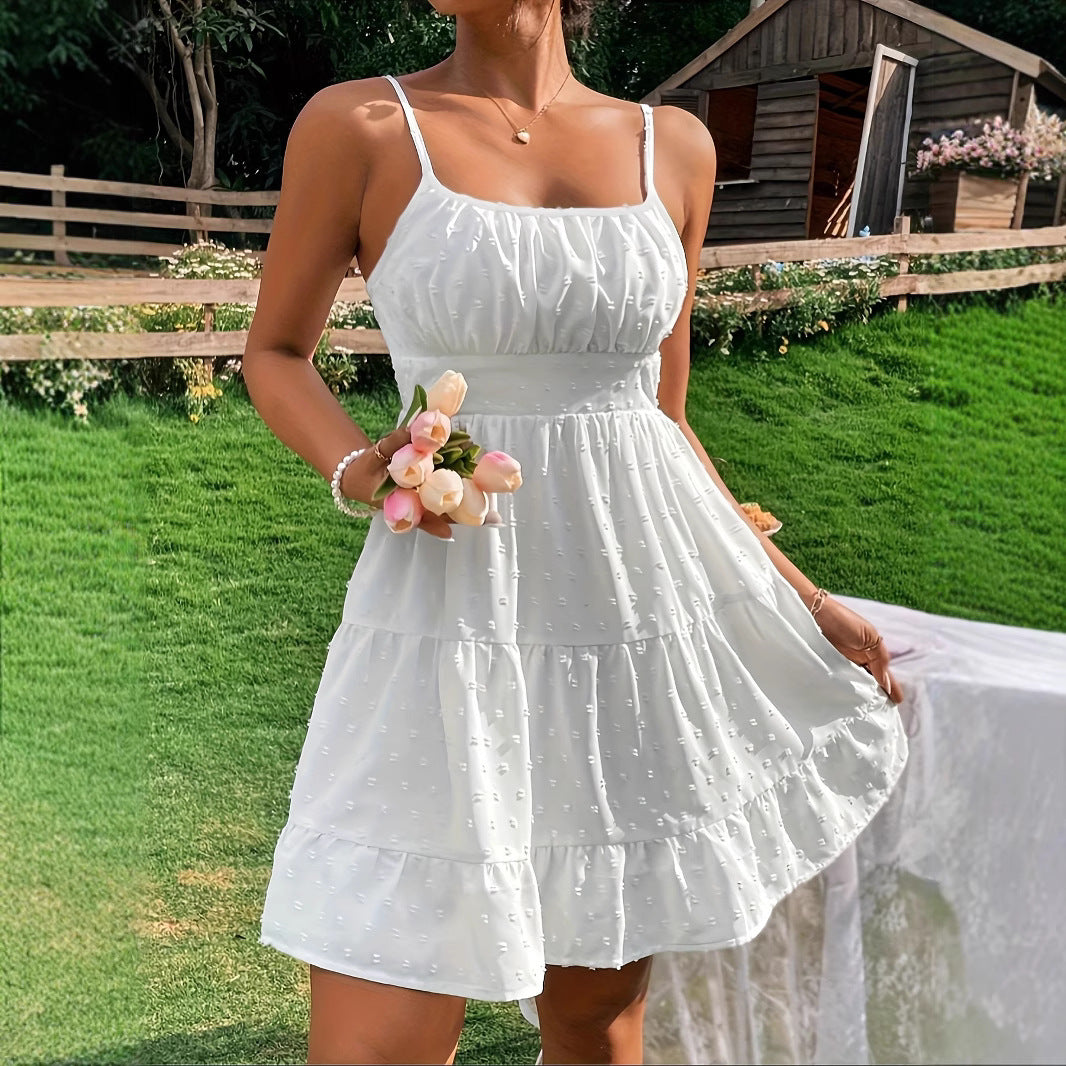 Dame Lagdelt Sommer Mini Nederdel Stilla