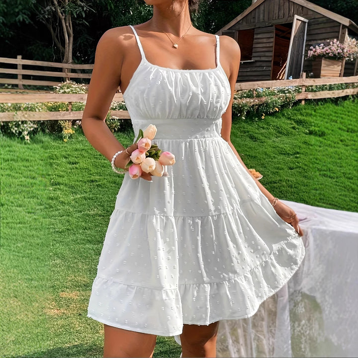 Dame Lagdelt Sommer Mini Nederdel Stilla