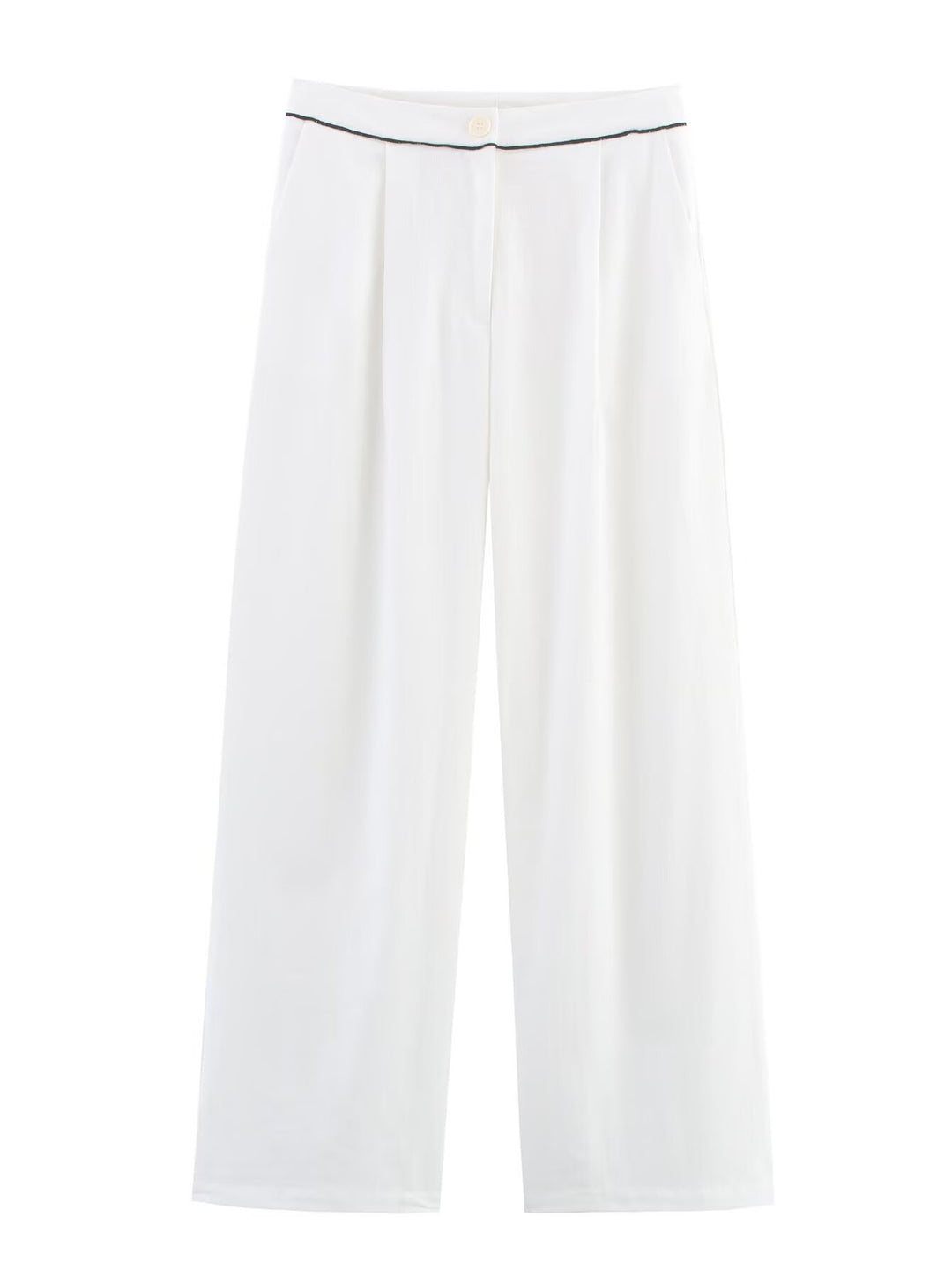 Dame bred Palazzo-bukser med elegant talje Stilla