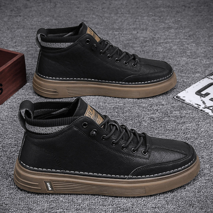 Herrer Retro High-Top Sneakers Stilla