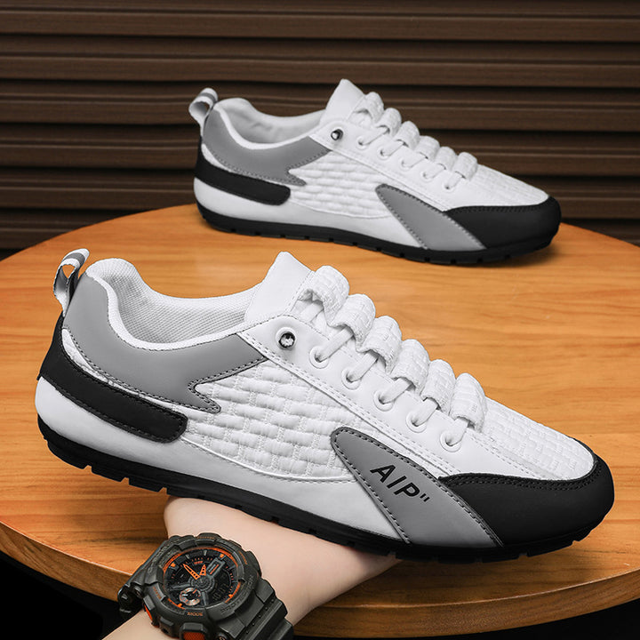 Herre Sporty Fletmønster Sneakers Stilla