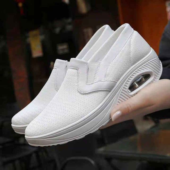 Dame Slip-On Sneakers med luftpolstring og åndbart overmateriale Stilla
