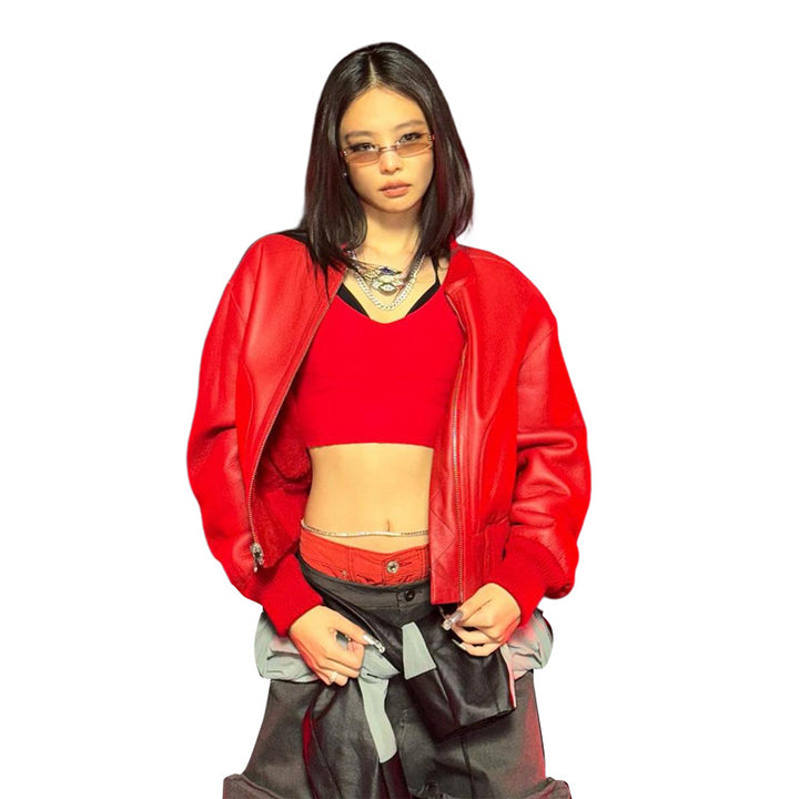 Dame Crop-Top med justerbart stropdesign og tætsiddende snit Stilla