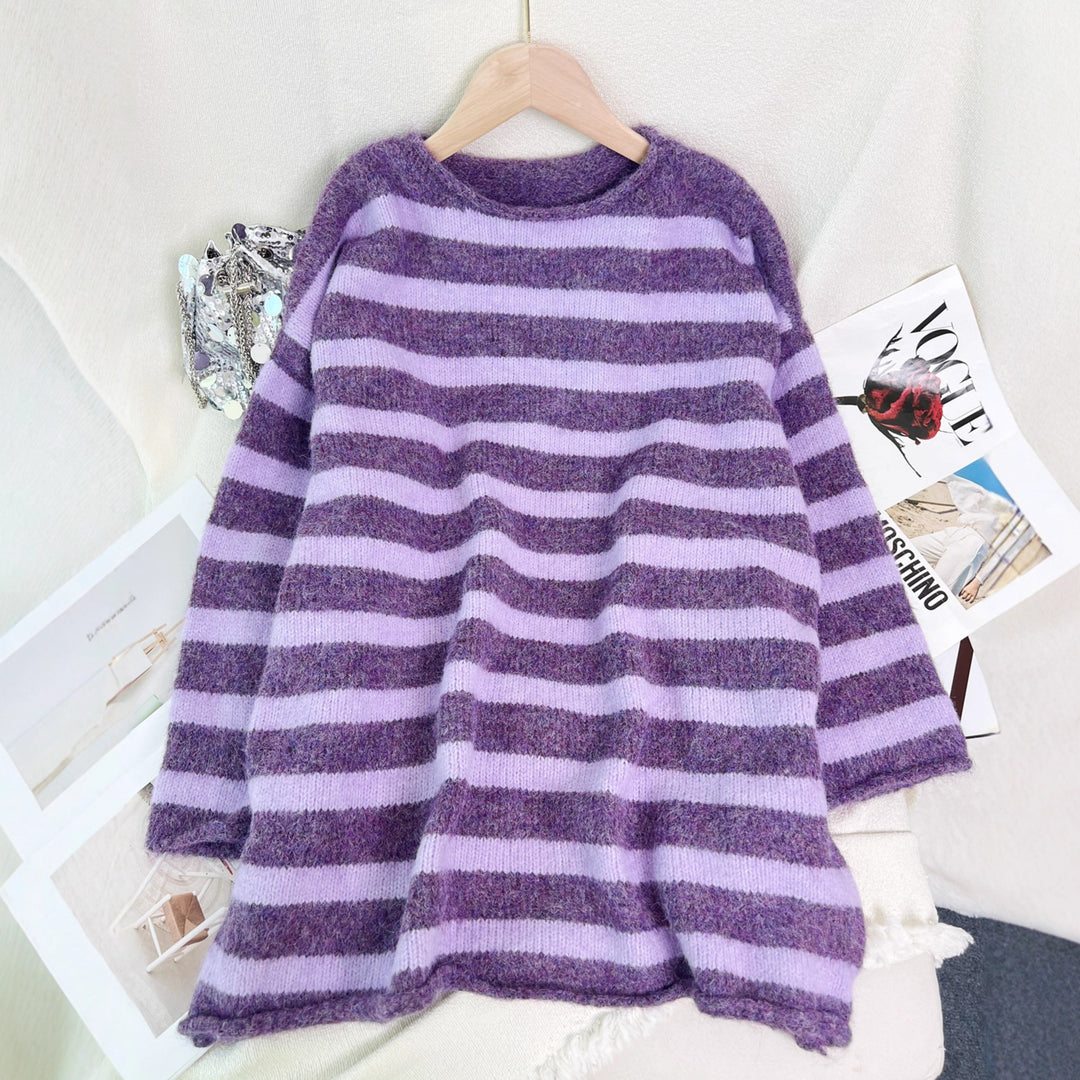 Kvinders stilfulde stripe sweater Stilla