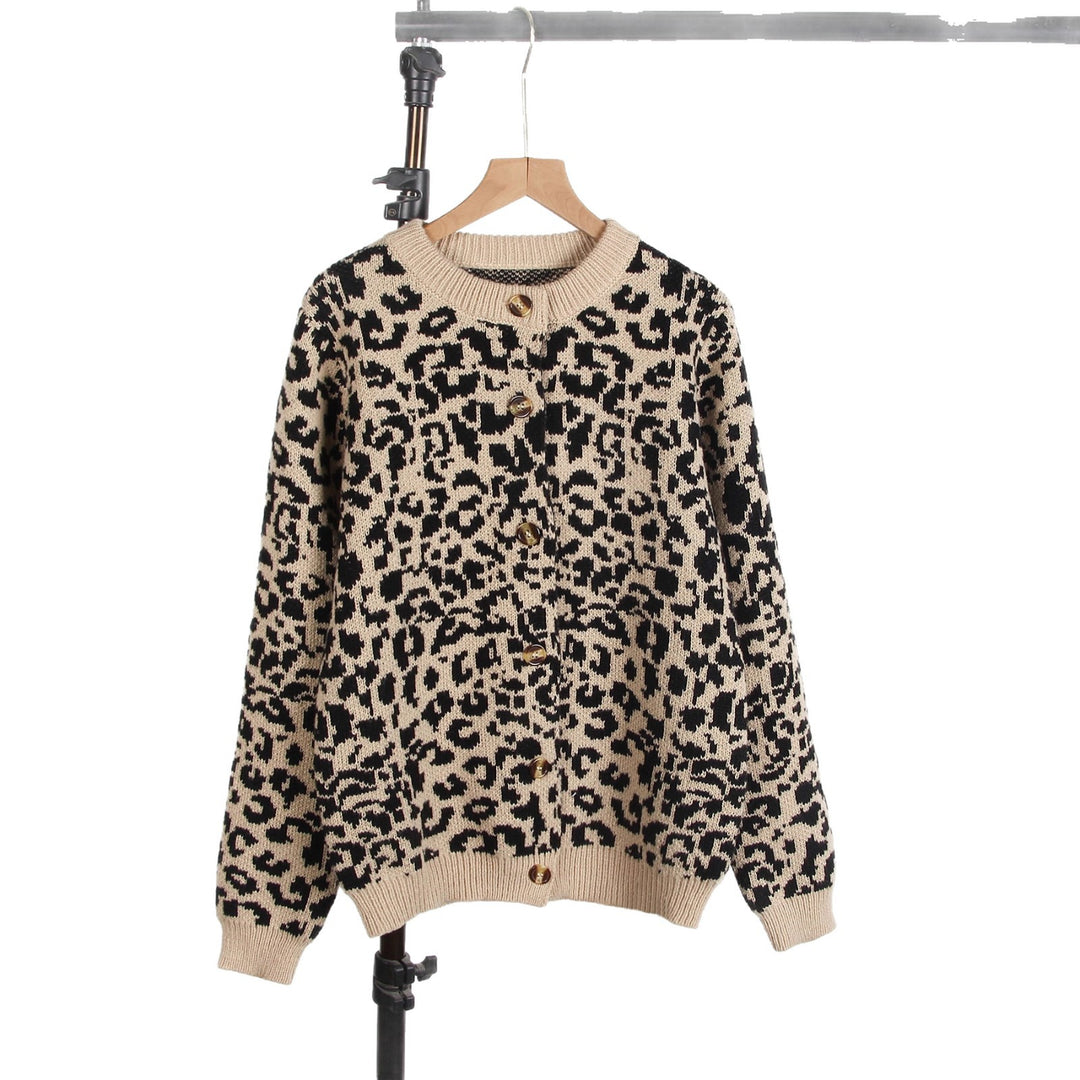 Kvinders afslappet dyreprint sweater Stilla