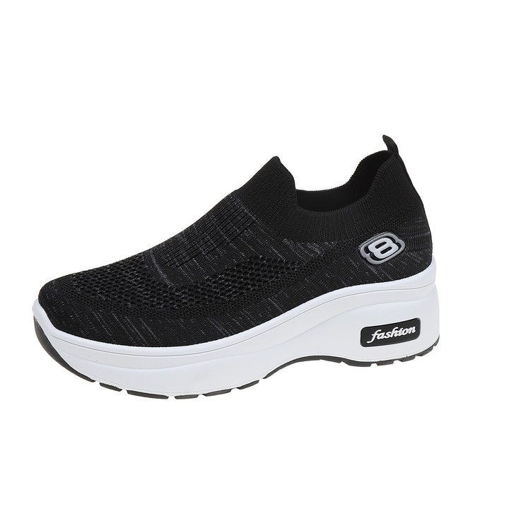 Dame Fashion Slip-On Sneakers med komfortabel dæmpning og åndbart mesh-overdel Stilla