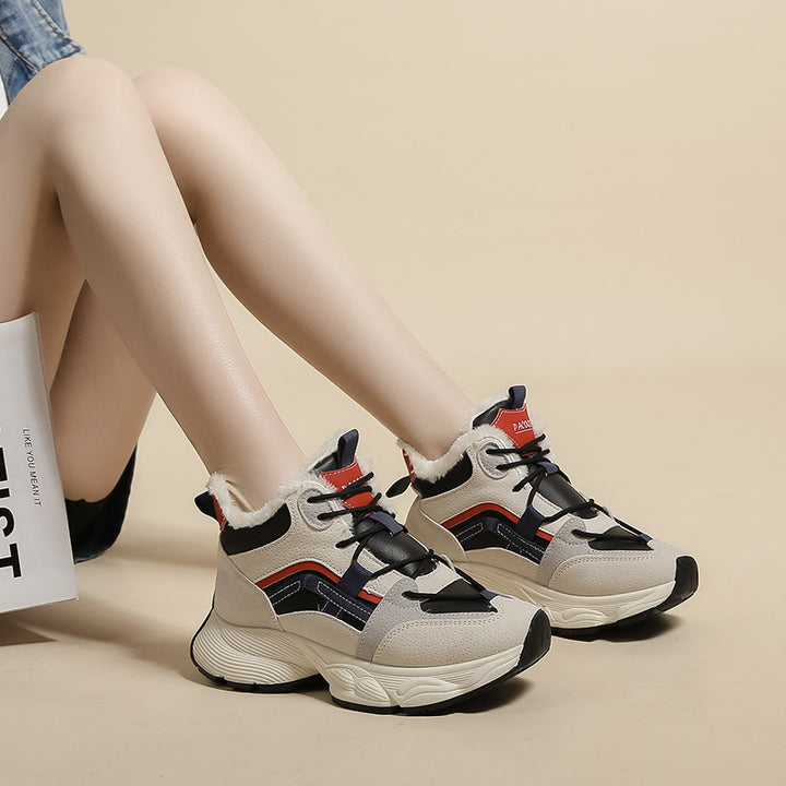 Dame High-Top Sneakers med blødt for og skridsikker sål Stilla