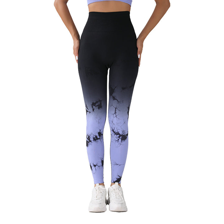 Dame Højfunktionelle Sportleggings med dynamisk Mønster Stilla