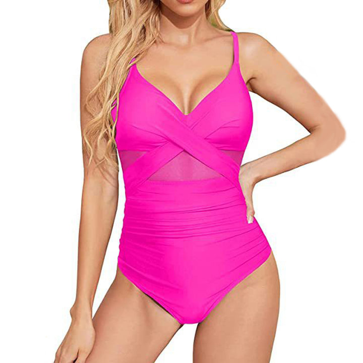 Dame Kvalitets Én-delt Badetøj med trendy Cut-Out-detaljer Skovae