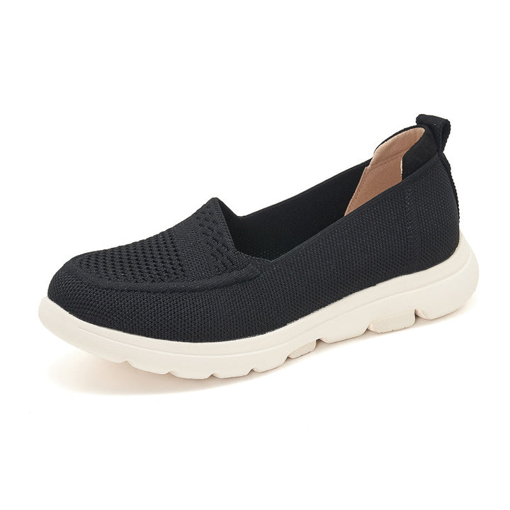 Dame Komfortable Slip-On Sneakers med åndbart overtøj og dämpende sål Stilla