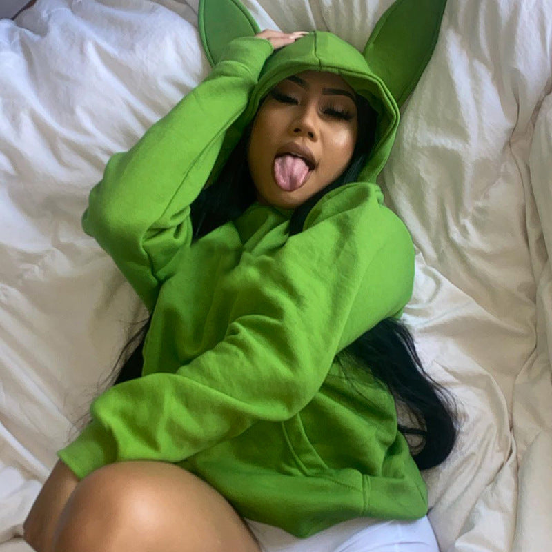 Femme Fun Dyr-inspireret Hoodie Stilla
