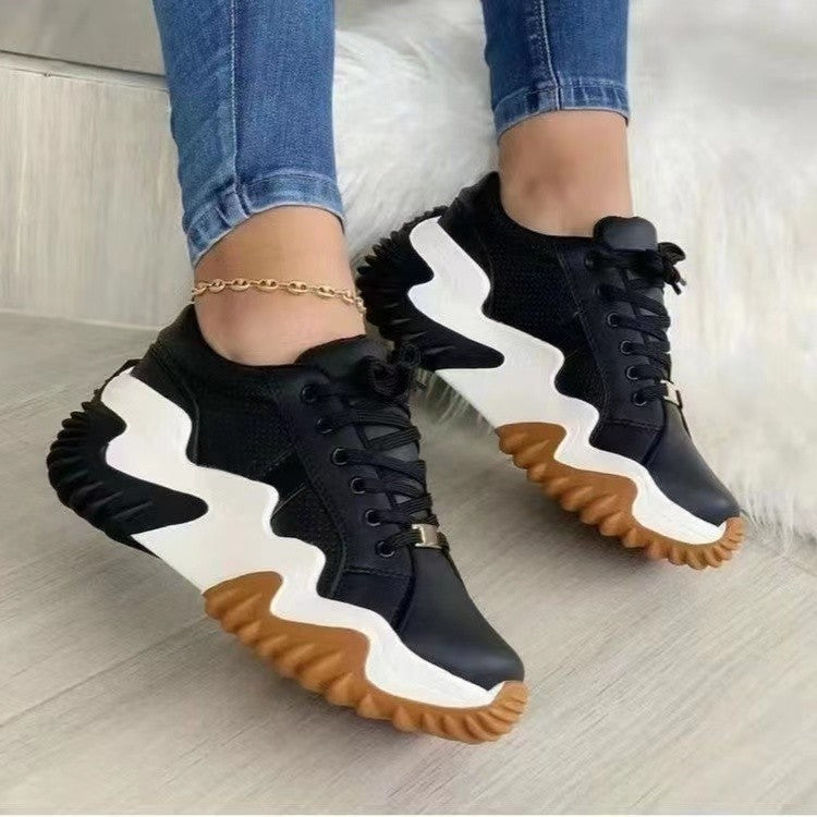 Dame Sportslige Mode Sneakers Stilla