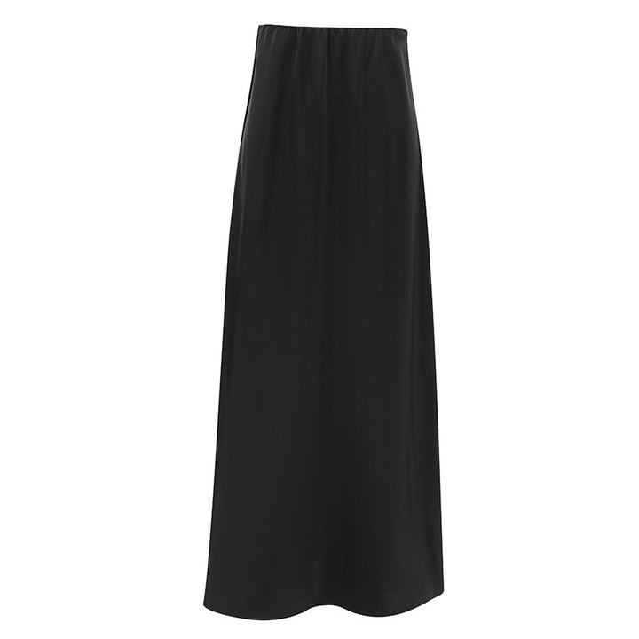 Dame Maxi-nederdel med elegant høj talje og flydende snit Stilla