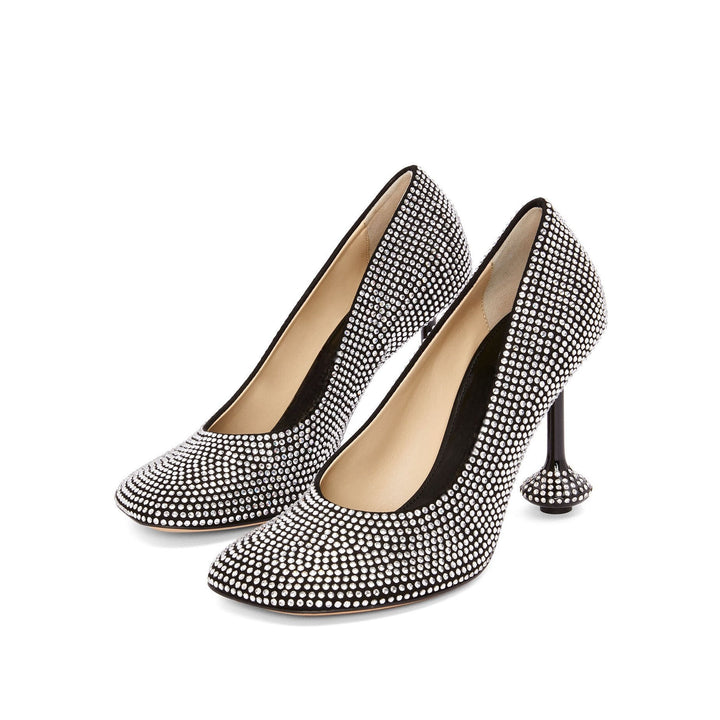 Femme Strass-besatte højhælede pumps Stilla