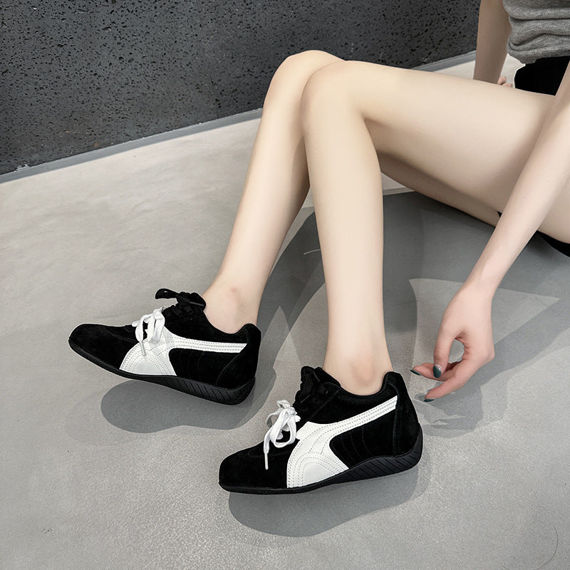 Dame Sporty Sneakers med innovativ snørestil Stilla
