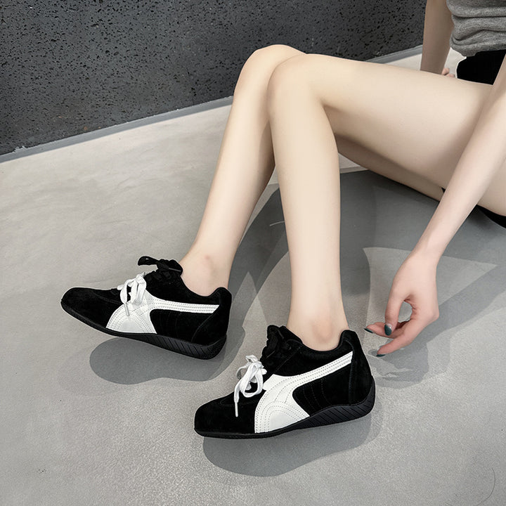 Dame Sporty Sneakers med innovativ snørestil Stilla