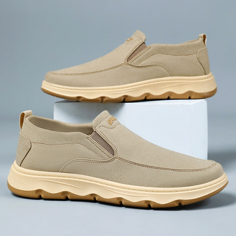 Dame Slip-On Sneakers med skridsikker sål og åndbart overmateriale Stilla