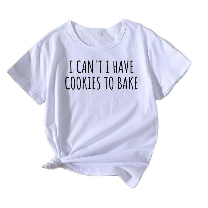Kvinder Sjovt Bagning Citat T-Shirt Stilla