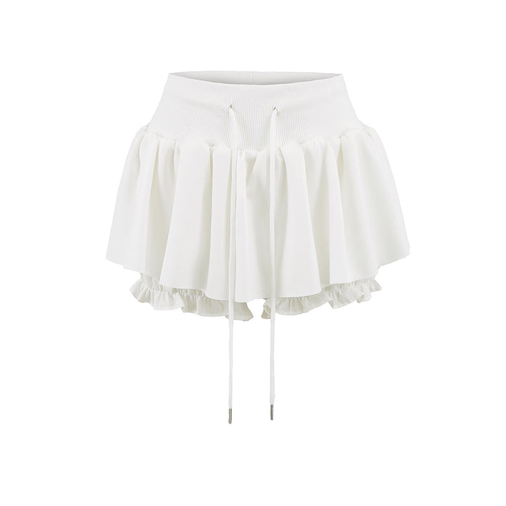 Dame rynkede shorts med justerbar talje Stilla