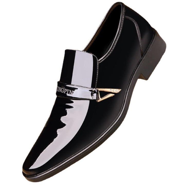 Herre Elegant Patenteret Læder Slipper Stilla