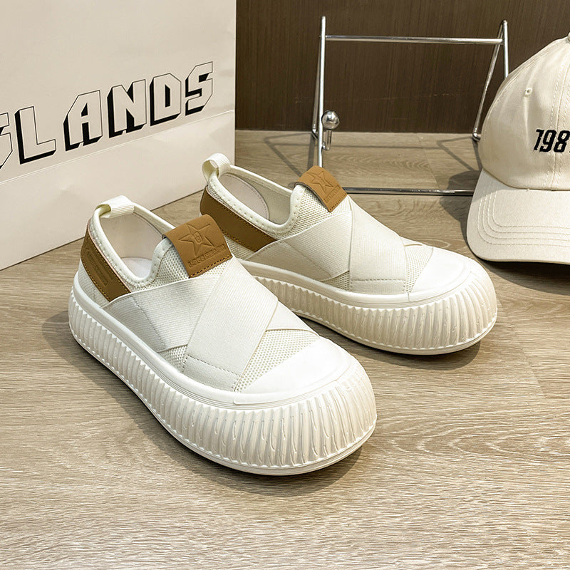 Dame Elegante Slip-On Sneakers med skridsikker sål og blødt overmateriale Stilla