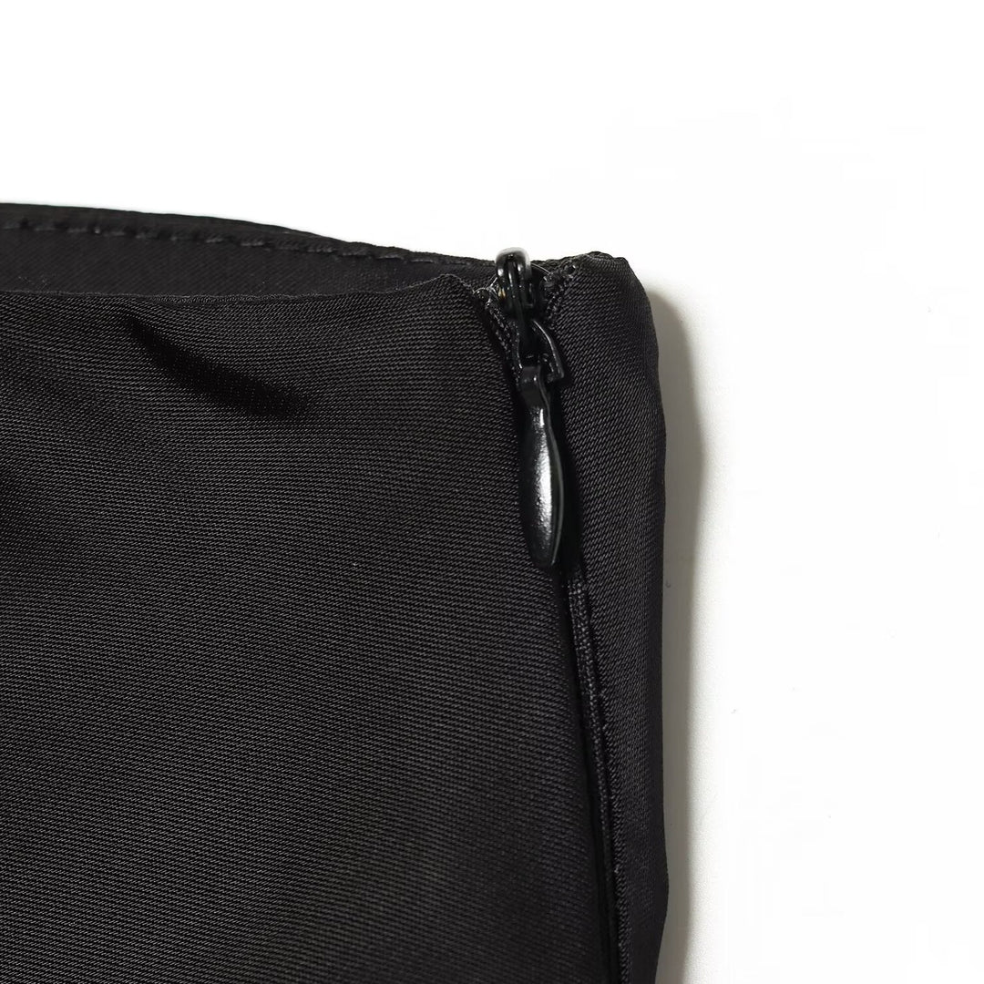 Dame Maxi-nederdel med asymmetrisk spidskant og elegant kant Skovae