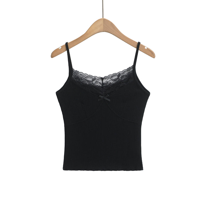 Dame spidsrem top med rynker og moderne design Stilla