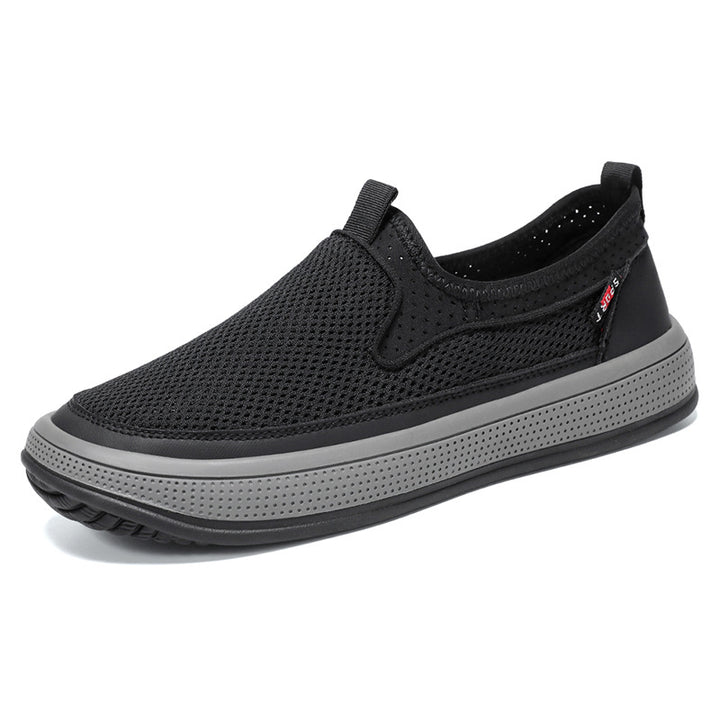 Dame Åndbare Slip-On Fritidssko med skridsikker Sål og let Design Stilla
