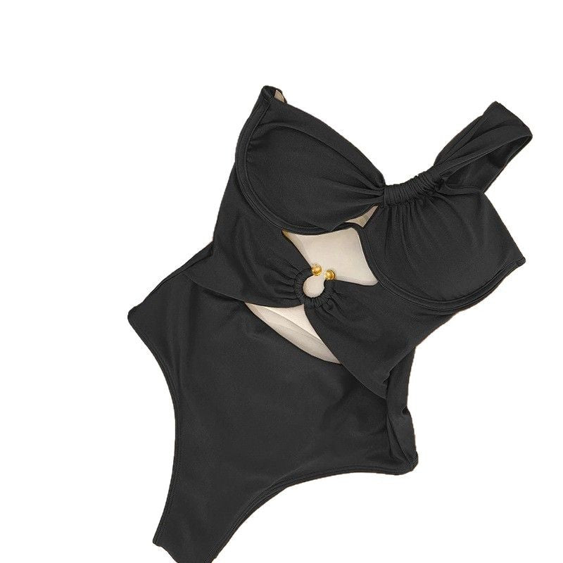 Dame Stilfuld Badedragt med Ringdetalje Stilla