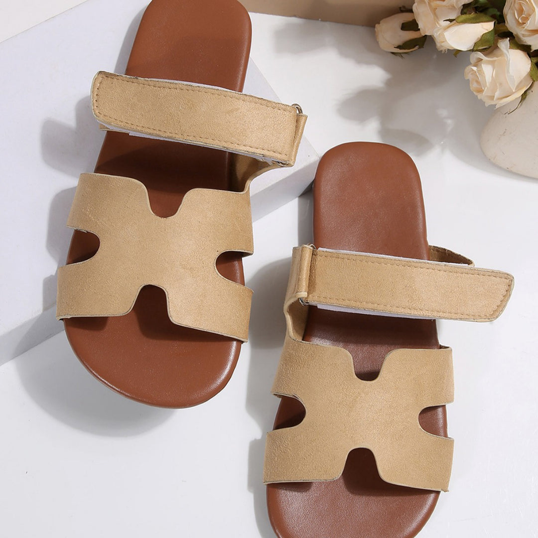 Dame Behagelige Krydsrem Slide Sandaler Stilla