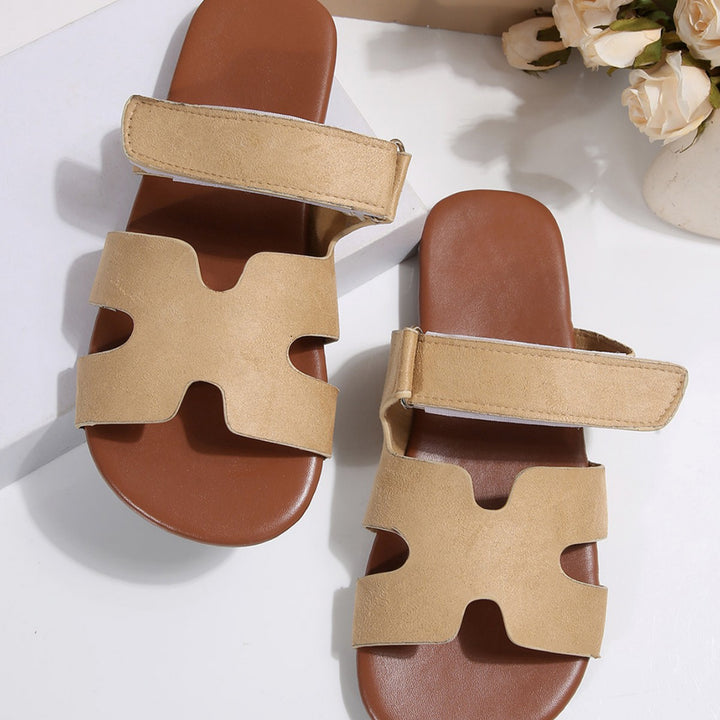 Dame Behagelige Krydsrem Slide Sandaler Stilla