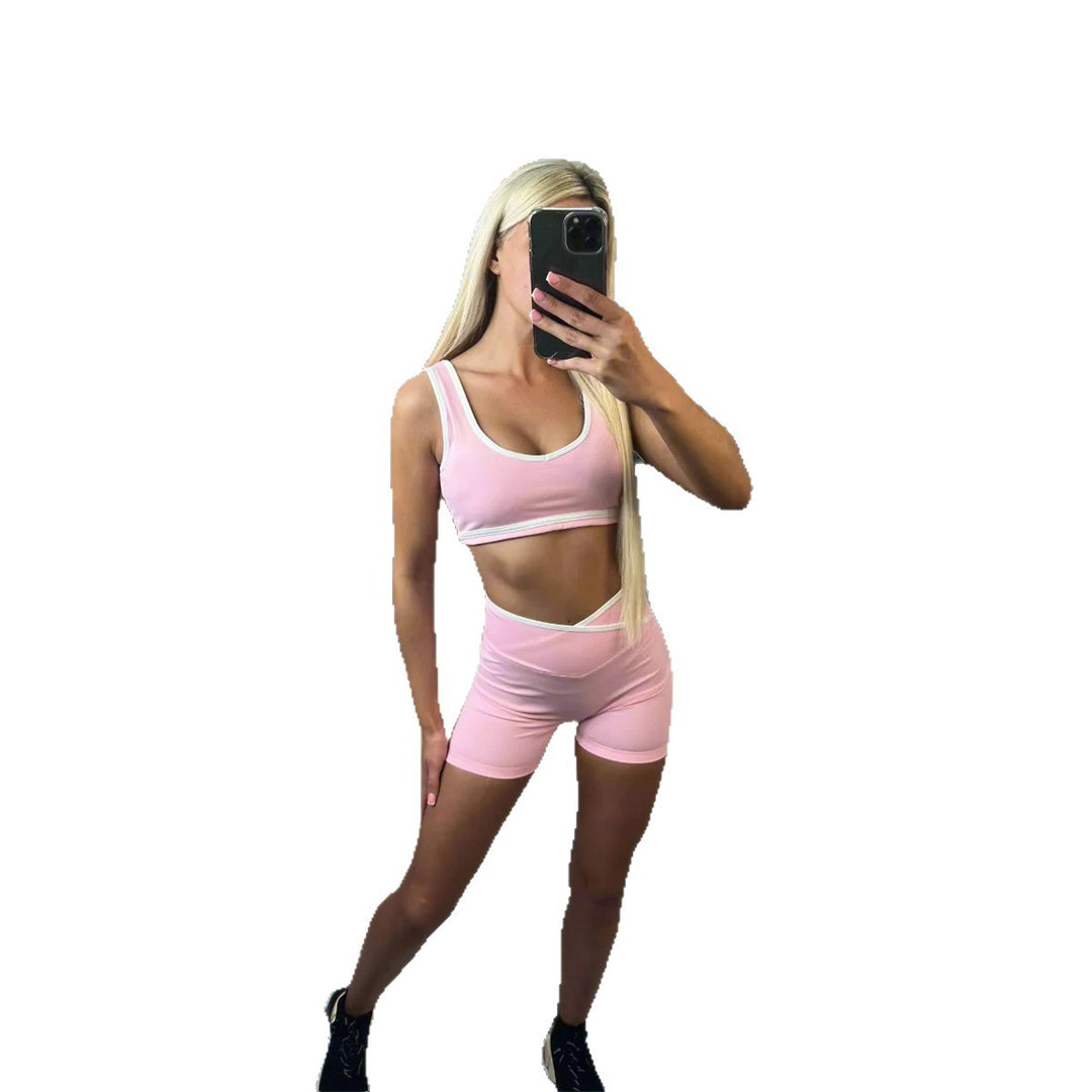 Dame Sporty top og shorts sæt Skovae