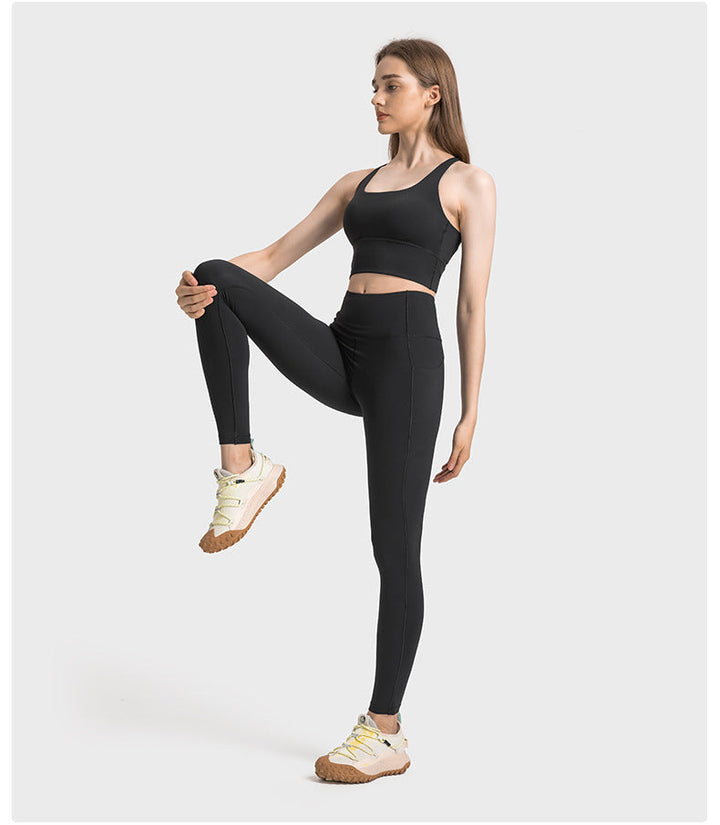 Stilla | Back Fixed Cup Sports Bra Medium Tenacity Yoga Pilates
