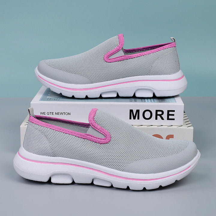 Dame nan ergonomisk Flex-Rejse-Sandal med ventileret mesh og udtagelig komfortsål Skovae