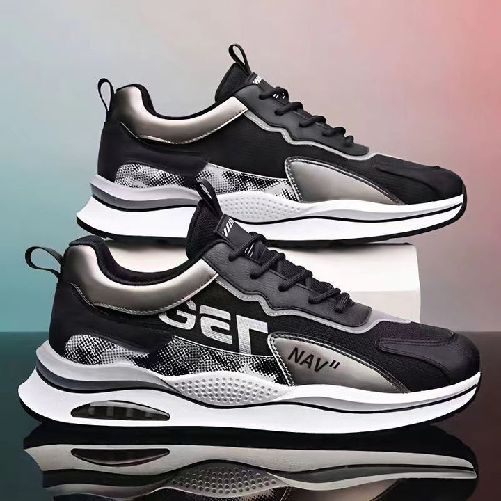 Herrer Sporty Sneakers med innovativ dæmpningsteknologi og åndbart overmateriale Stilla