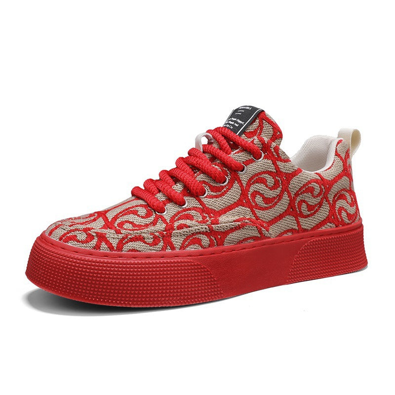 Femme Kunstnerisk Mønstrede Sneakers Stilla