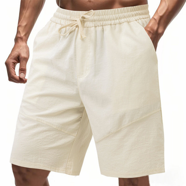 Herrer fritids-shorts med elastisk talje og sidelommer Stilla