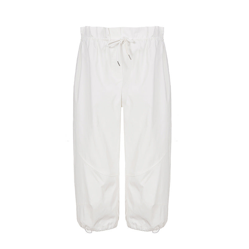Dame Sporty Relaxed-Fit Joggingbukser med justerbar talje Skovae