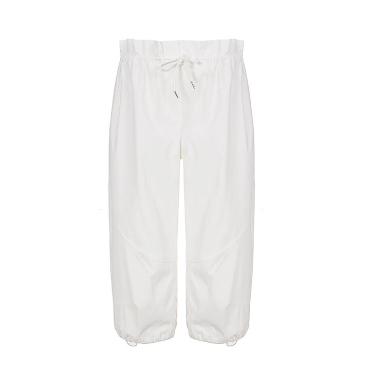 Dame Sporty Relaxed-Fit Joggingbukser med justerbar talje Skovae