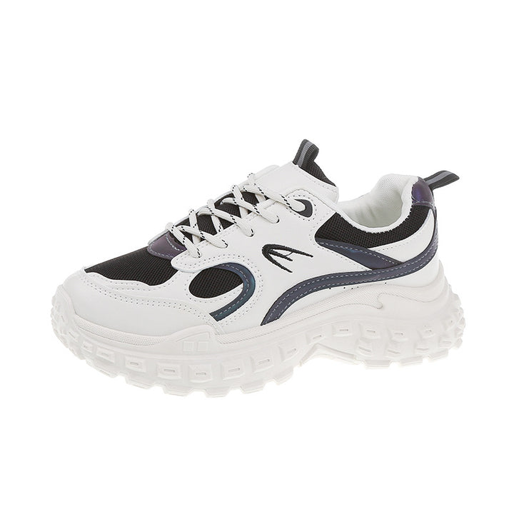 Dame Sporty Sneakers med åndbart mesh-overflade og stabiliserende sål Stilla