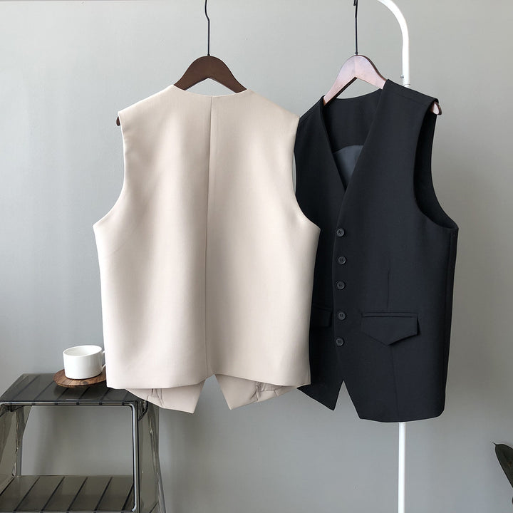 Dame elegant vest med praktiske lommer og moderne snit Stilla