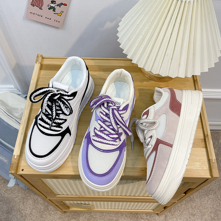 Dame Sporty Sneakers med åndbart mesh-overmateriale og robust design Stilla